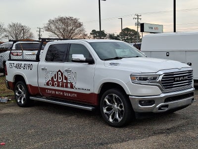 2020 RAM 1500 Laramie Longhorn Crew Cab 4x4 6'4" Box