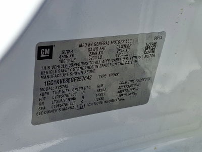 2016 Chevrolet Silverado 2500 HD LT