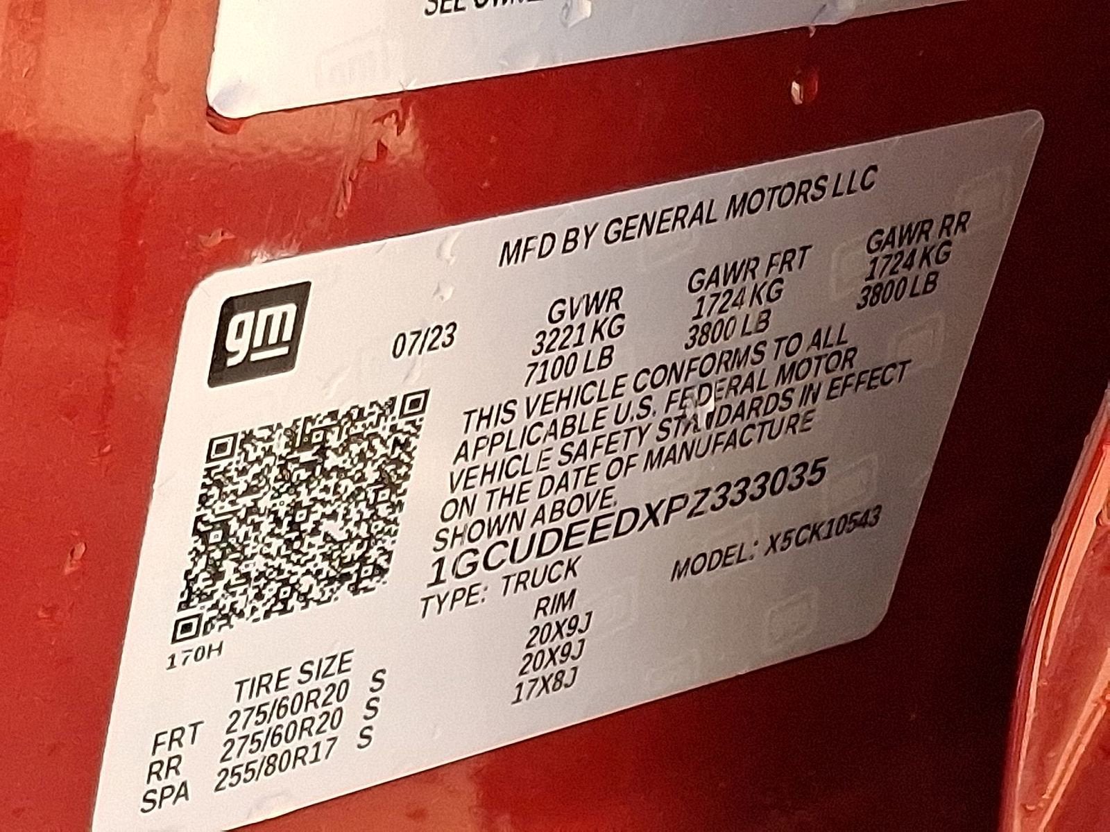 2023 Chevrolet Silverado 1500 RST