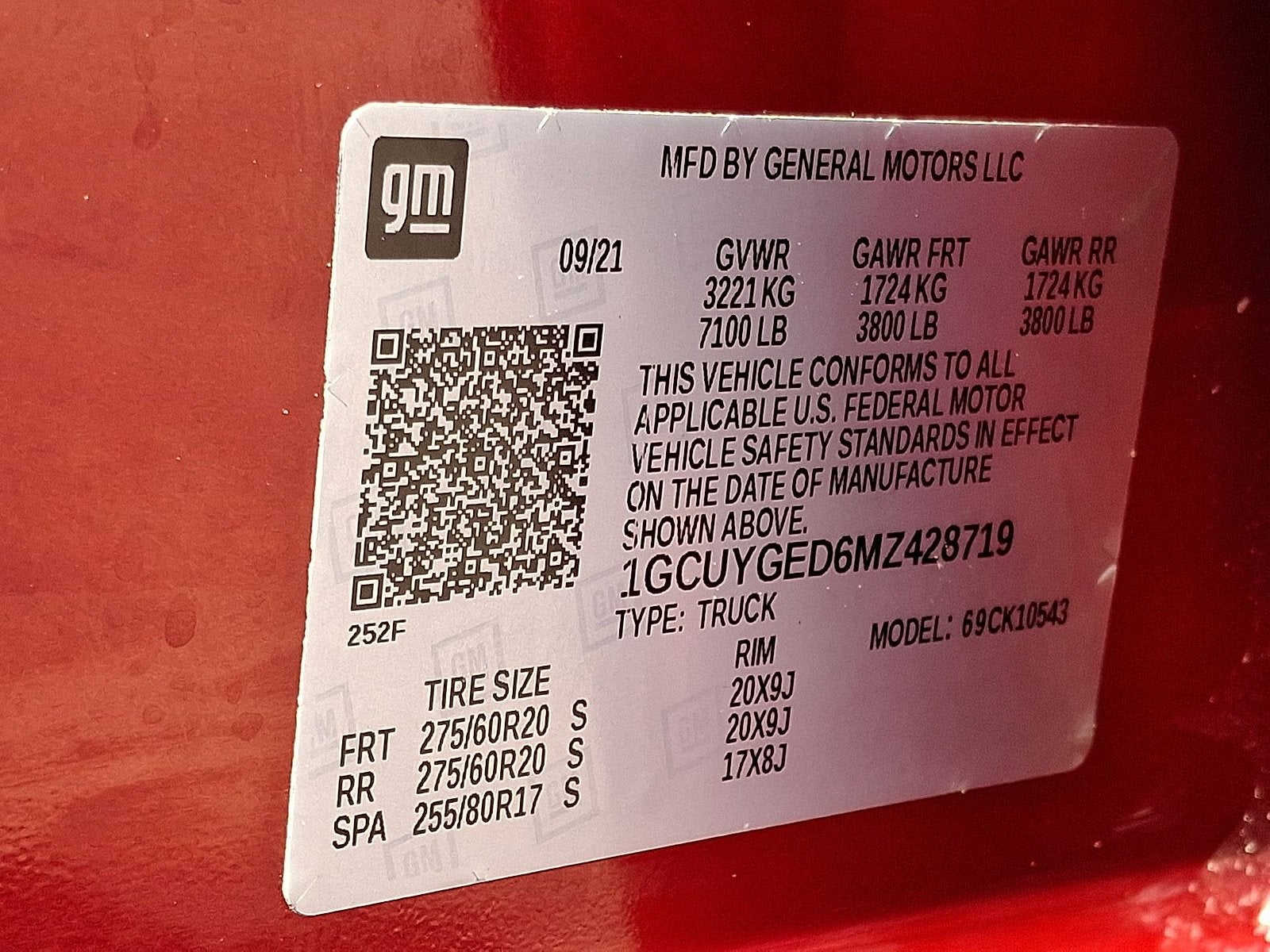 2021 Chevrolet Silverado 1500 LTZ