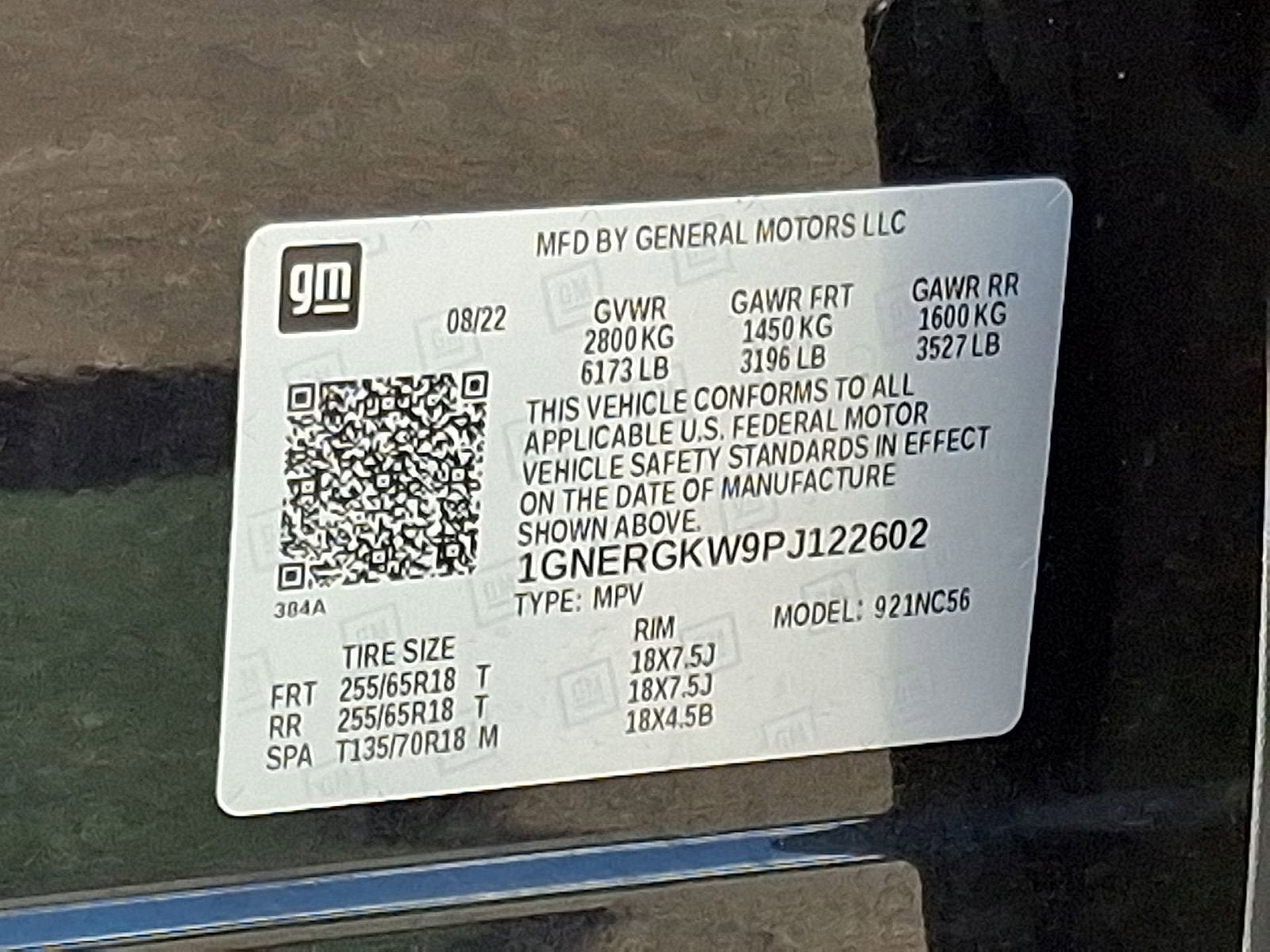 2023 Chevrolet Traverse LT Cloth