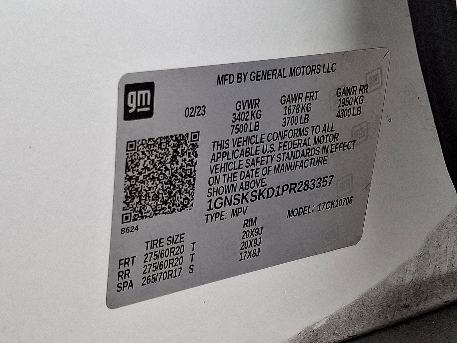 2023 Chevrolet Tahoe Premier