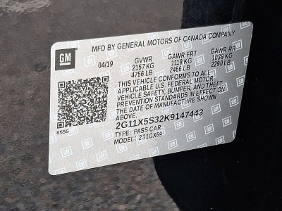 2019 Chevrolet Impala LS