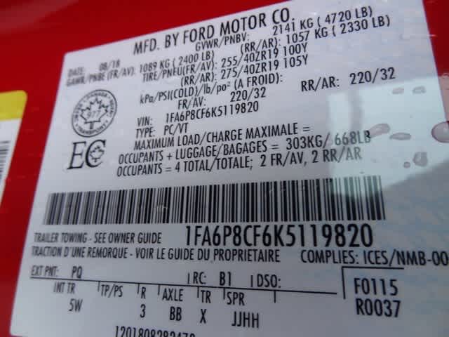 2019 Ford Mustang GT