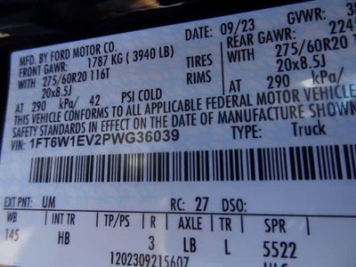 2023 Ford F-150 Lightning Lariat