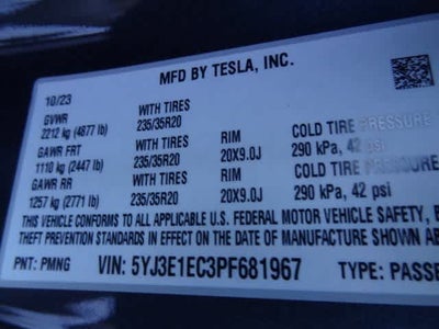2023 Tesla Model 3 Performance