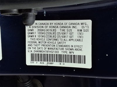 2015 Honda CR-V Base