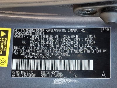 2015 Lexus RX 350 AWD 4dr