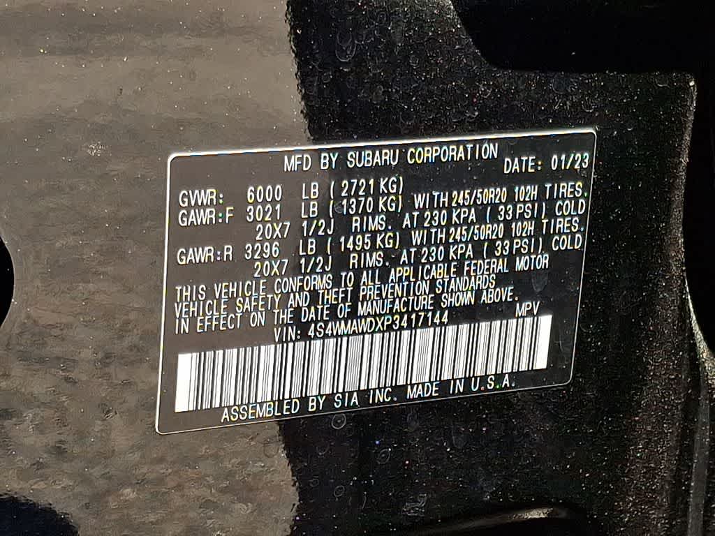 2023 Subaru Ascent Touring