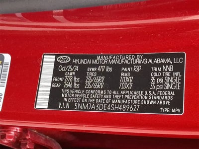 2025 Hyundai Tucson SE