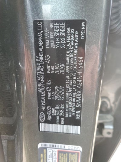 2022 Hyundai Tucson SEL