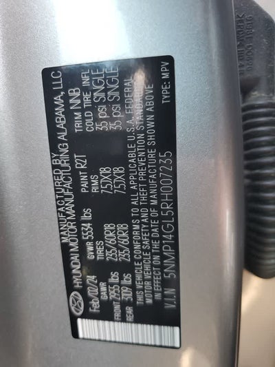 2024 Hyundai Santa Fe SE