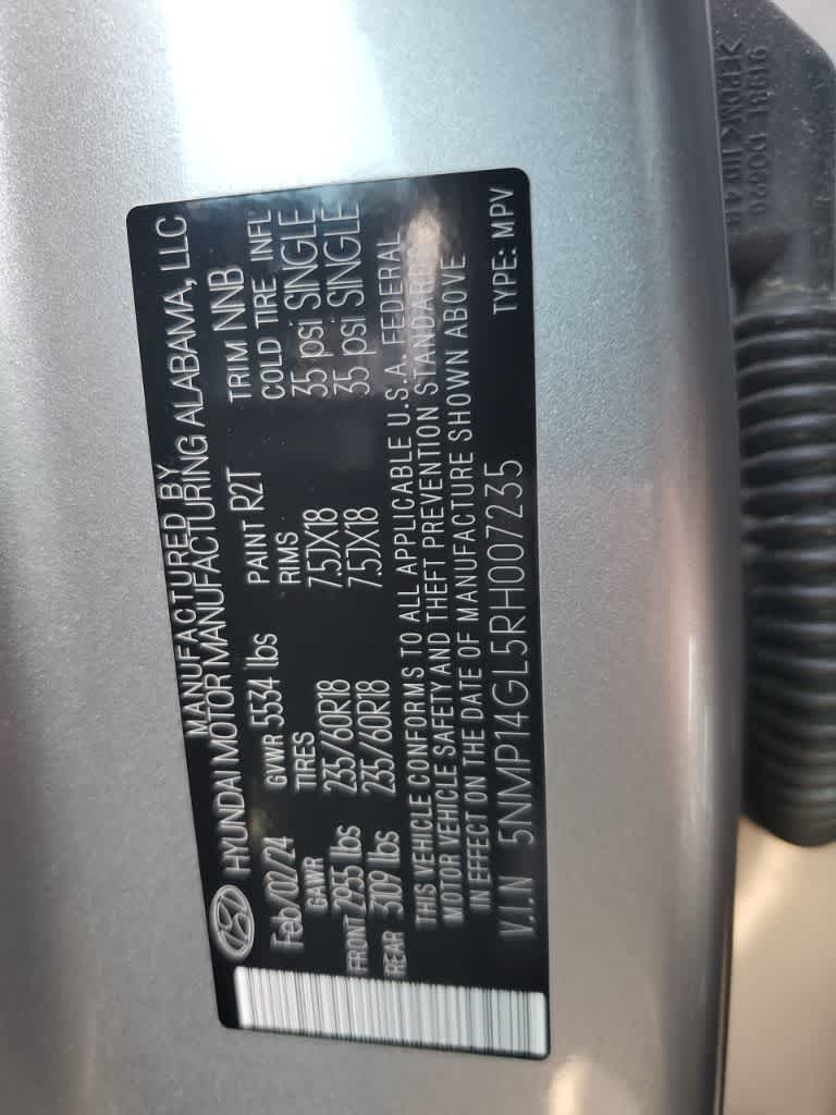 2024 Hyundai Santa Fe SE