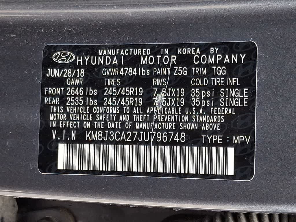 2018 Hyundai Tucson Value