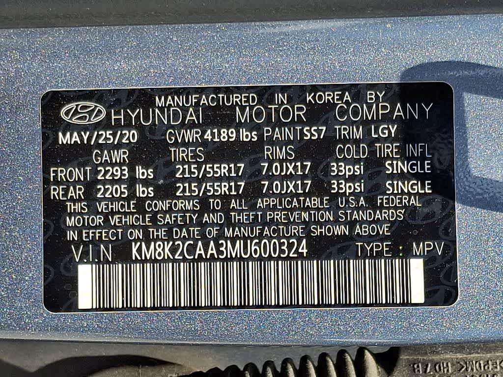 2021 Hyundai Kona SEL