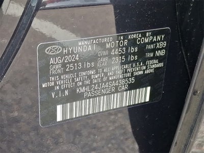 2025 Hyundai Sonata SE