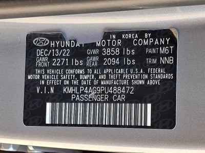 2023 Hyundai Elantra Limited