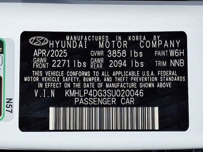 2025 Hyundai Elantra Limited