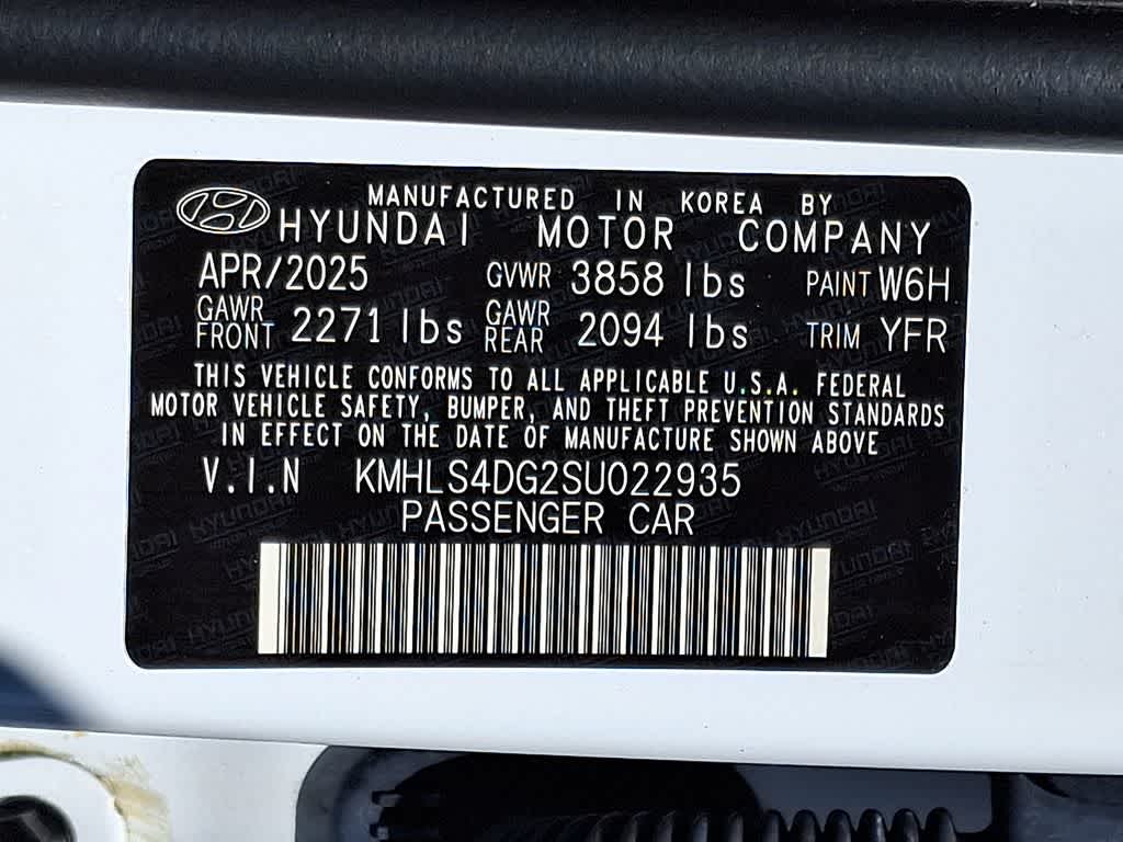 2025 Hyundai Elantra SEL Convenience