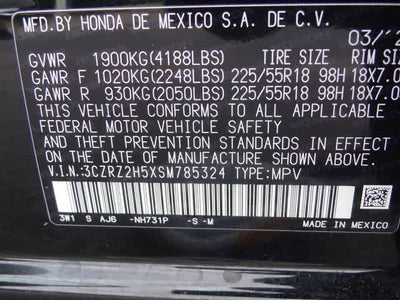 2025 Honda HR-V Sport
