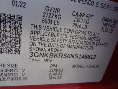 2022 Chevrolet Blazer RS