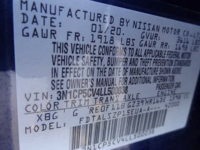 2020 Nissan Kicks SV