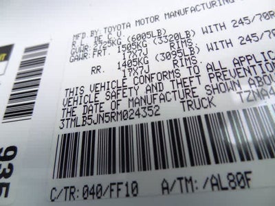 2024 Toyota Tacoma SR5