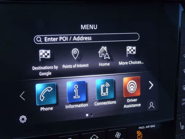 2025 INFINITI QX55 SENSORY