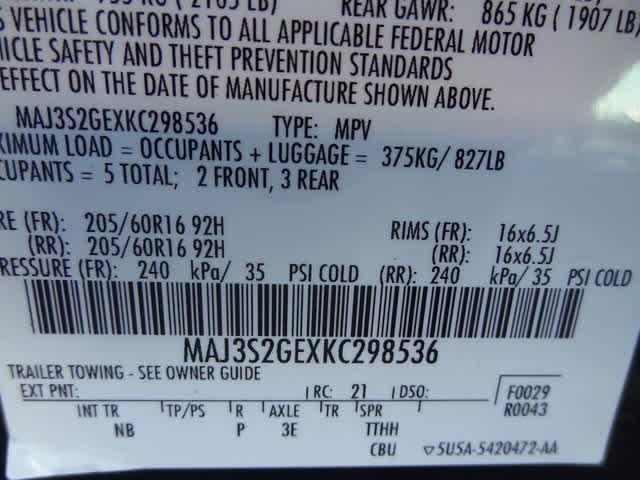 2019 Ford EcoSport SE