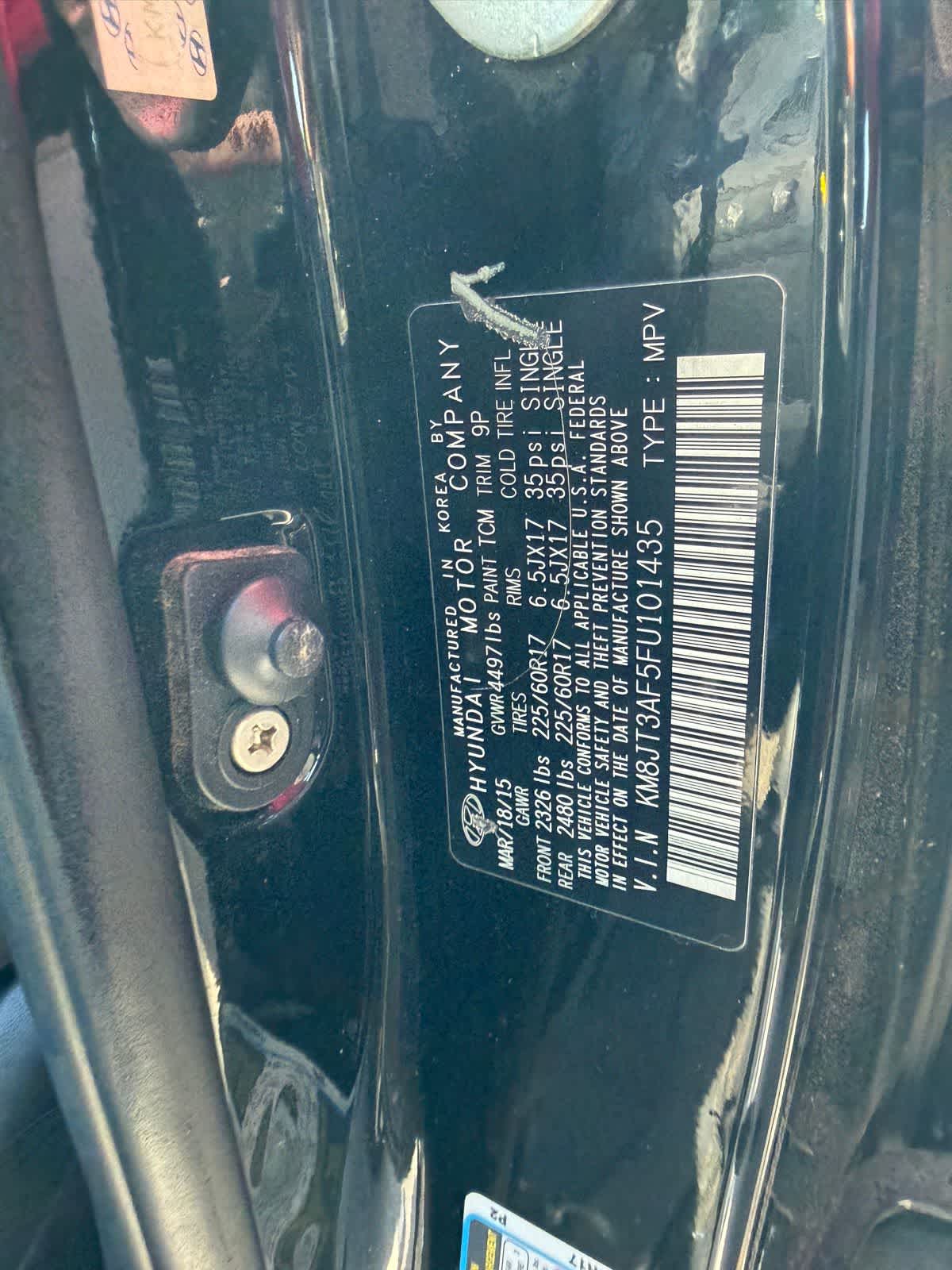 2015 Hyundai Tucson GLS