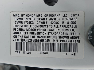 2014 Honda Civic EX