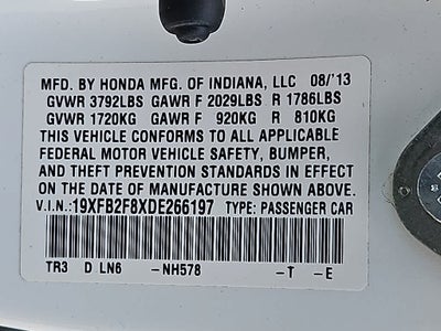 2013 Honda Civic Base