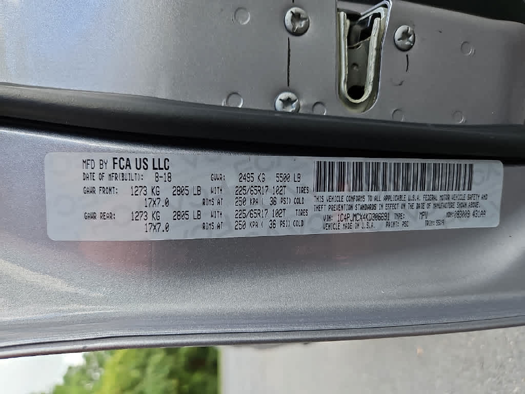 2019 Jeep Cherokee Latitude
