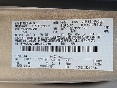 2017 Ford Escape Titanium