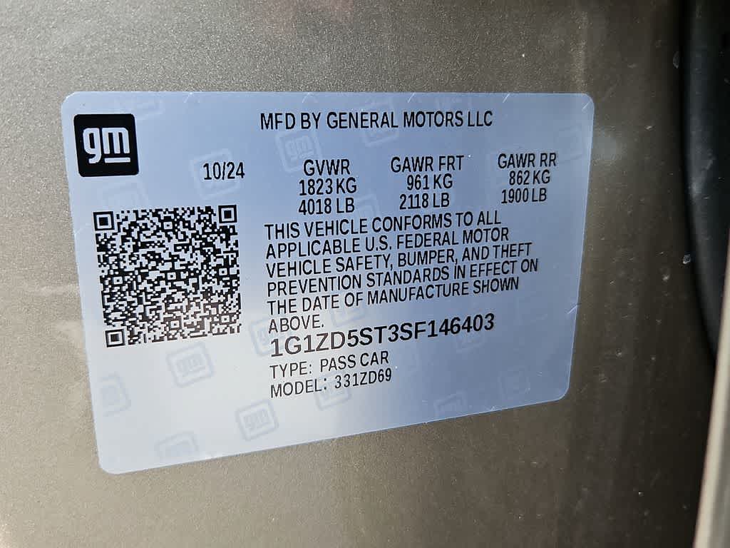 2025 Chevrolet Malibu LT