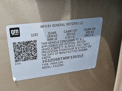 2024 Chevrolet Malibu LT