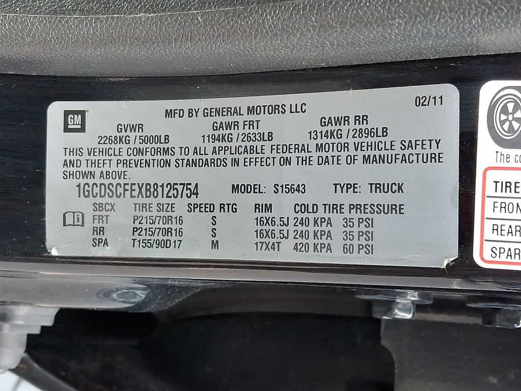 2011 Chevrolet Colorado LT w/1LT