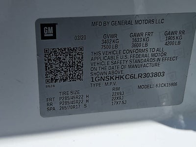 2020 Chevrolet Suburban LT