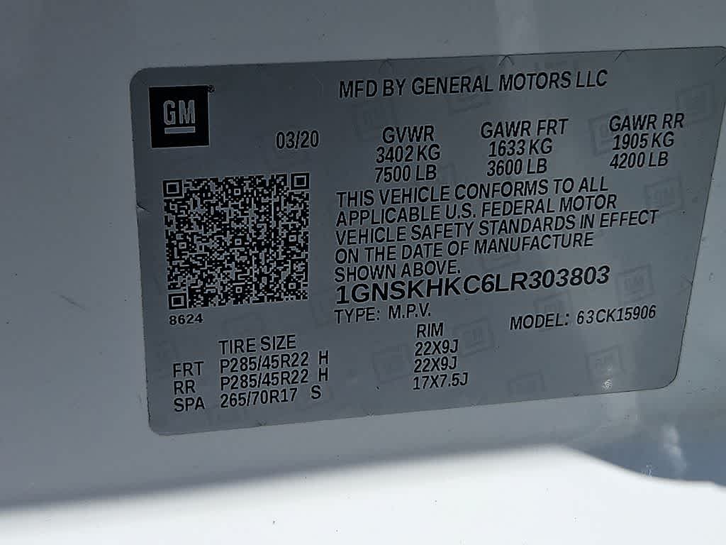 2020 Chevrolet Suburban LT