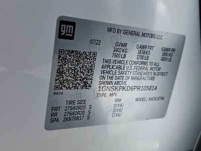2023 Chevrolet Tahoe Z71