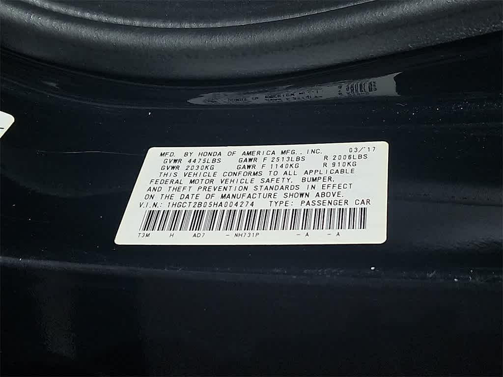 2017 Honda Accord Touring