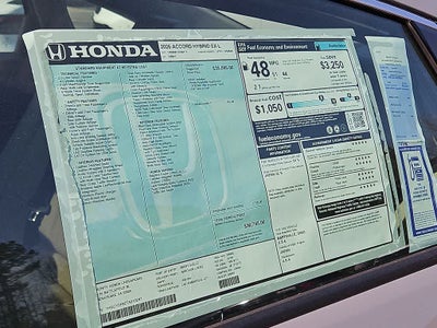 2026 Honda Accord EX-L