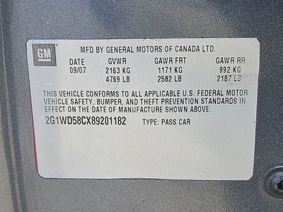 2011 Chevrolet Impala LT Retail