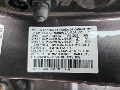 2015 Honda CR-V Base