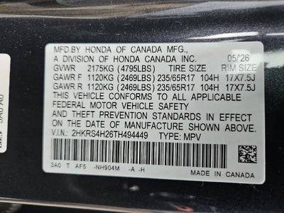 2026 Honda CR-V LX