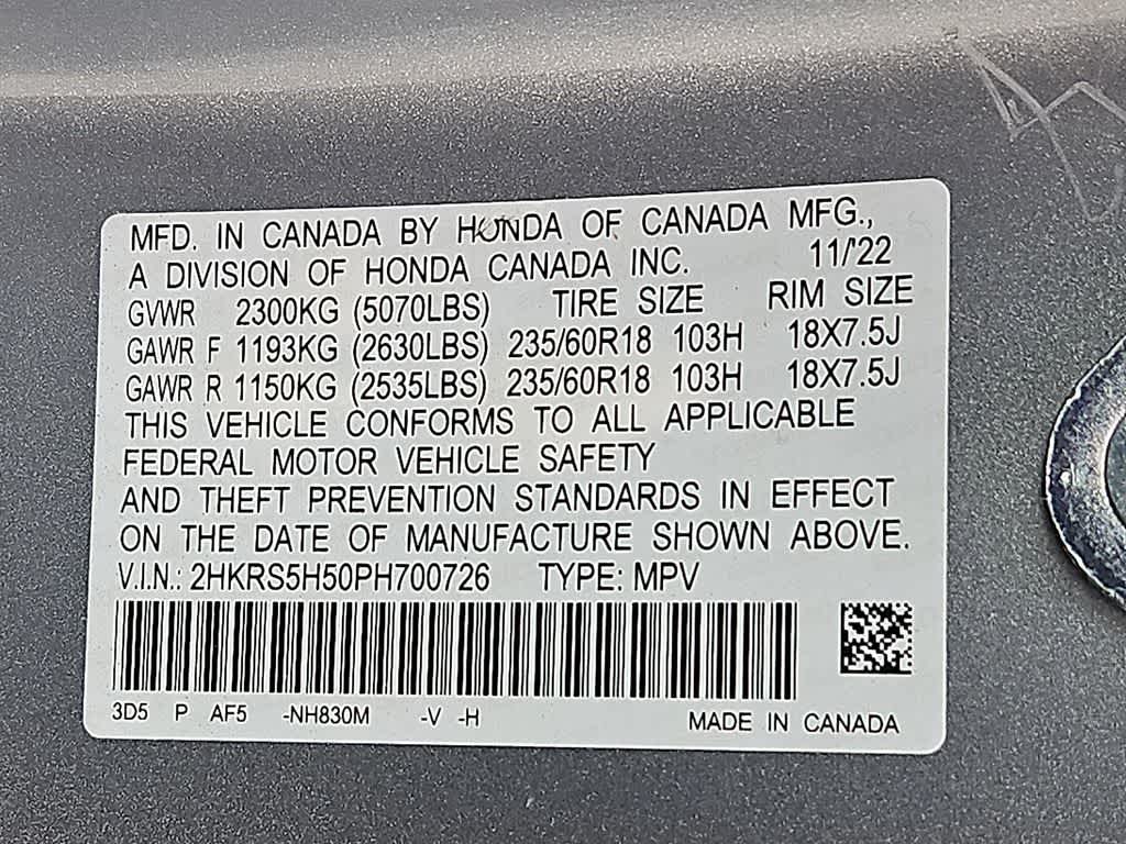 2023 Honda CR-V Hybrid Sport
