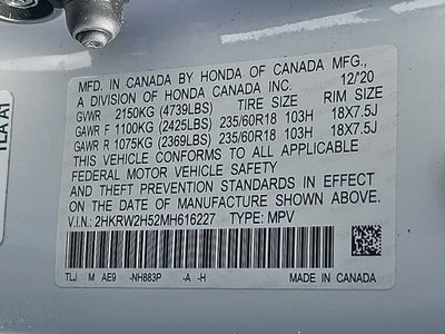 2021 Honda CR-V EX