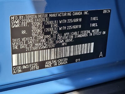 2024 Toyota RAV4 Hybrid SE