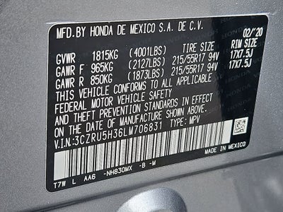 2020 Honda HR-V LX