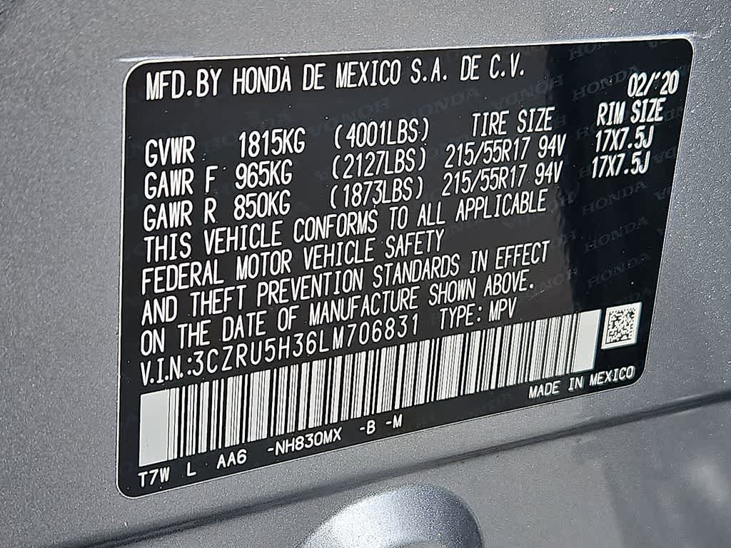 2020 Honda HR-V LX